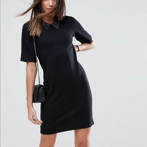 T-Shirt Dress with Collar